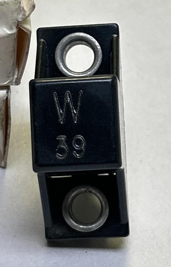 ALLEN BRADLEY,W39,THERMAL OVERLOAD HEATER ELEMENT LOT OF 2 NEW