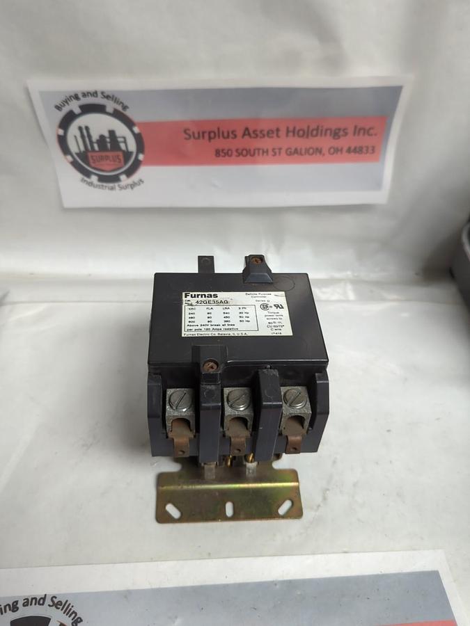 Used FURNAS,42GE35AG,SERIES D DEFINITE PURPOSE CONTROLLER PRE-OWNED
