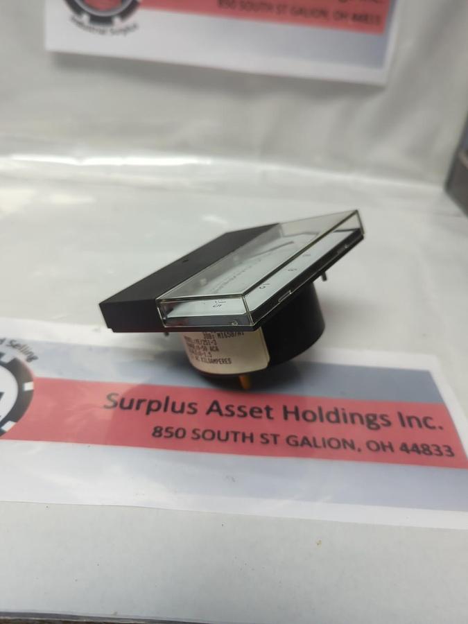 Used YEW,YE/251-3,PANEL METER 0-50ACA 0-1.5 A-C KILOMETERS PRE-OWNED