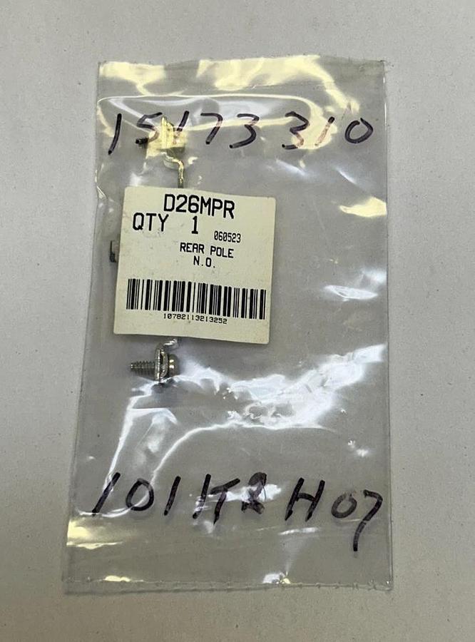 CUTLER-HAMMER,D26MPR,REAR DECK POLE RELAY NOS