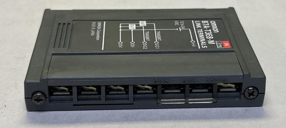 Used OMRON,B7A-T3E8-M,LINK TERMINALS