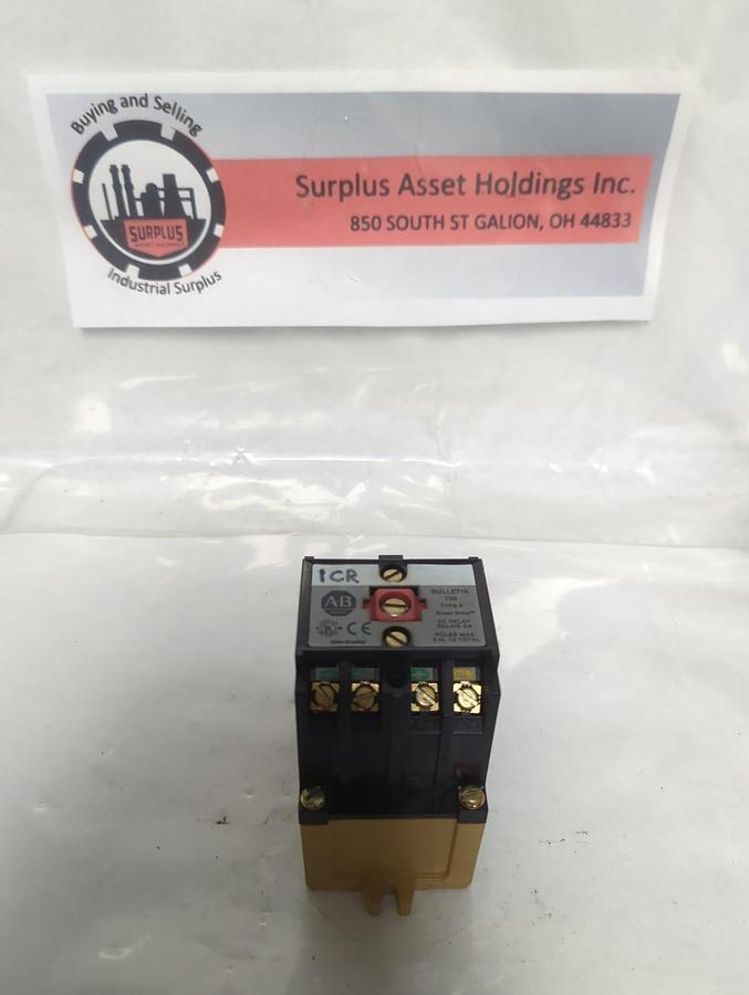 Used ALLEN BRADLEY,700-P400A1,SERIES B AC RELAY TYPE P PRE-OWNED
