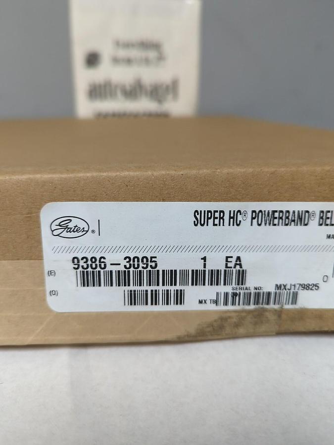 GATES,9386-3095,SUPER HC POWERBAND V-BELT 3/5V950 NEW IN BOX
