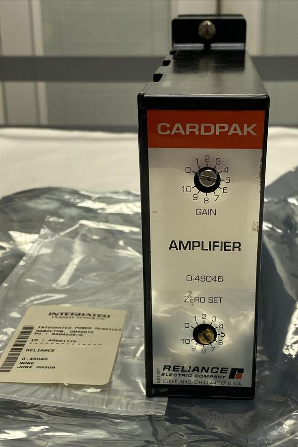 Used RELIANCE,0-49046,DRIVE AMPLIFIER MODULE REFURBISHED