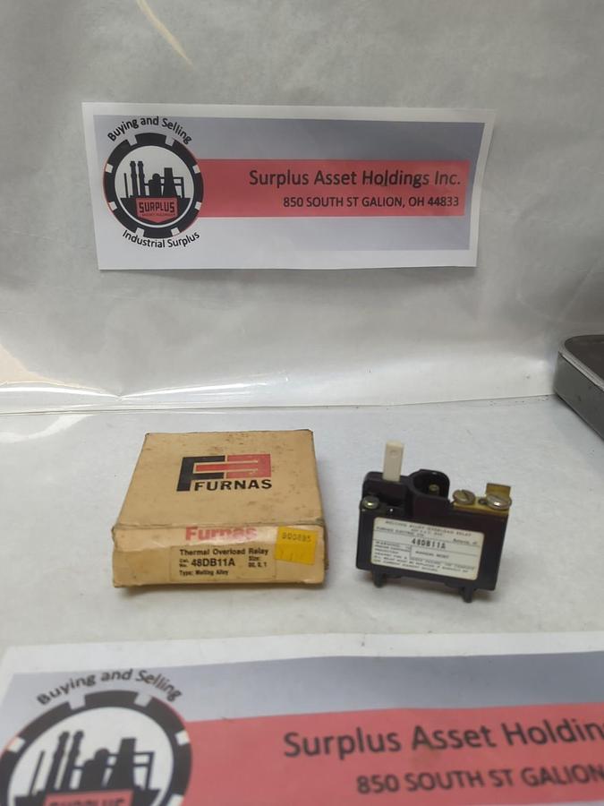FURNAS,48DB11A,THERMAL OVERLOAD RELAY NOS