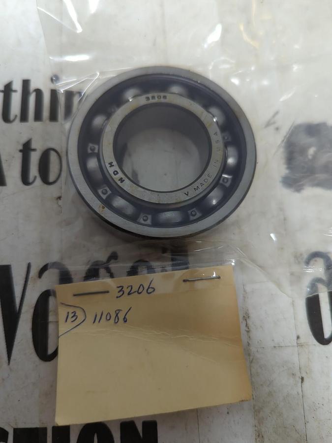 NEW DEPARTURE-HYATT,3206 110860,DEEP GROOVE BALL BEARING NOS