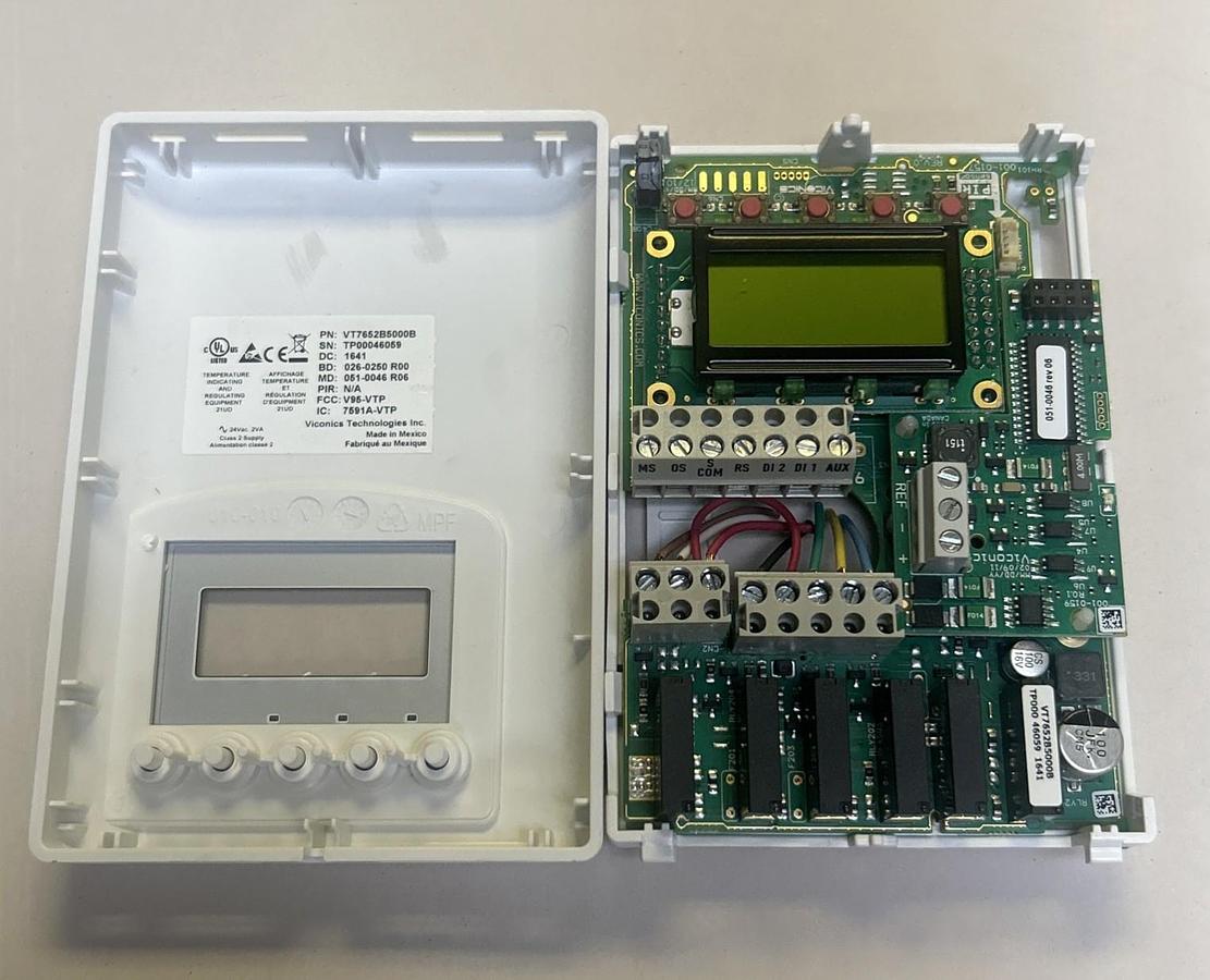 Used VICONICS,VT7652B5000B,TEMPERATURE CONTROLLER