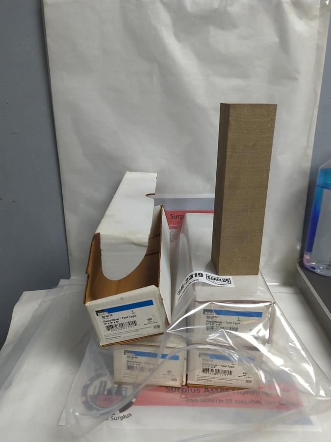 IDEAL,80-475F,RESURFACER-TOOL TYPE 2X2X8 INCH FINISHING LOT OF 4 NOS