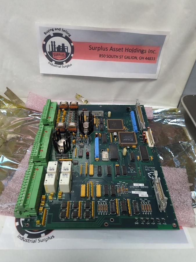 Used AVTRON,A19359-1,SYSTEM BOARD REV. D PRE-OWNED