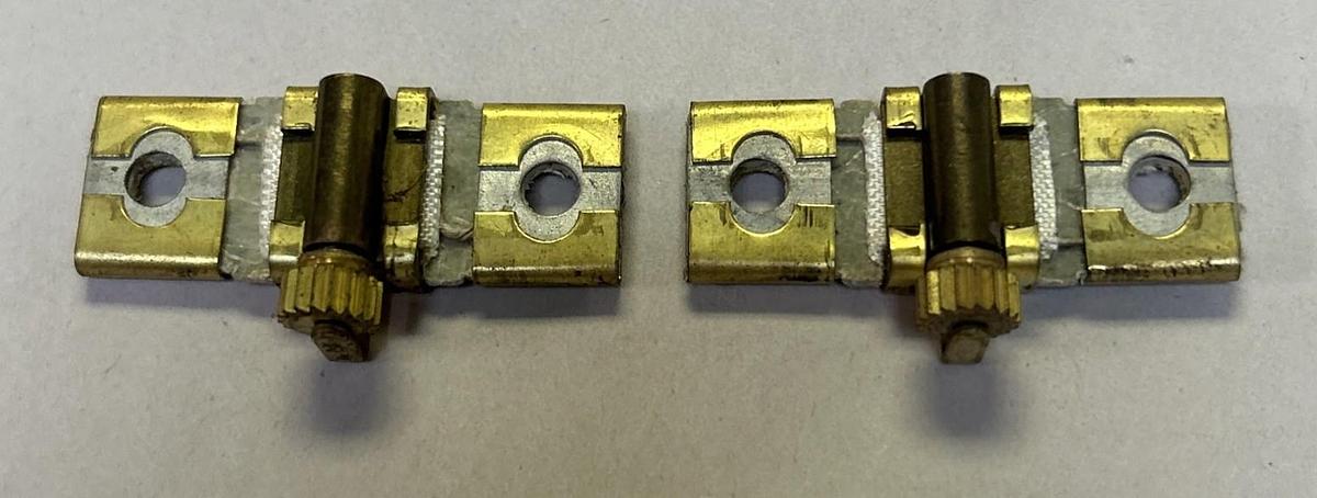 Used SQUARE D,B0.81,THERMAL OVERLOAD HEATER ELEMENT LOT OF 2