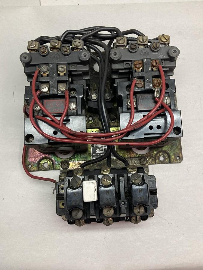 Used Allen-Bradley,705-AOD103,Reversing Starter Ser K Size 0