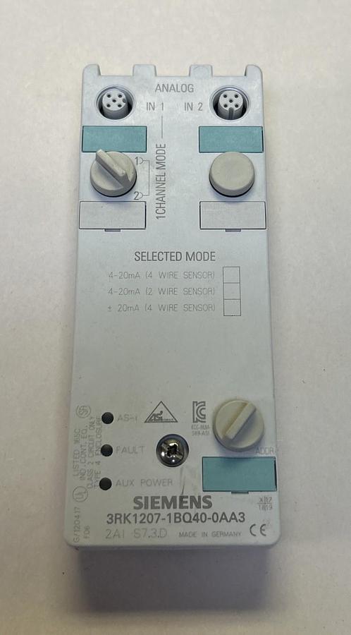 Used SIEMENS,3RK1207-1BQ40-0AA3,COMPACT MODULE