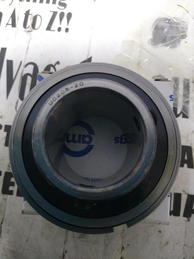 AMI BEARINGS,SER206-20FS,INSERT BEARING 1-1/4 IN NOS