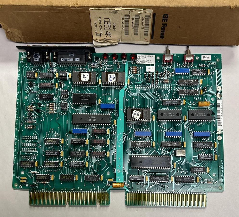 GE FANUC,IC600CB514K,COMMUNICATIONS CONTROL MODULE NOS