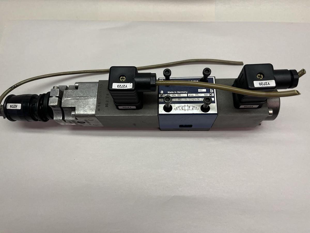 Used BOSCH REXROTH,4WRP-6-E-16S-1X/G24Z4/M-755,SERVO SOLENOID VALVE