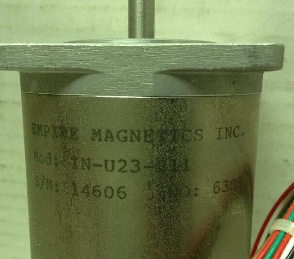 Empire Magnetics Inc.,IN-U23-B11,Industrial Grade Step Motor with B11 Brake
