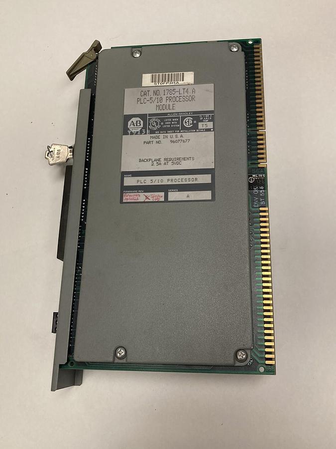 Used Allen Bradley,1785-LT4,Ser A PLC-5/10 Processor Module