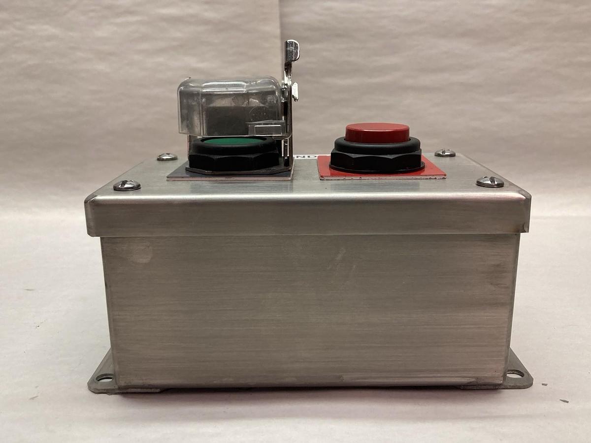 Hoffman,E2PBSS,Stainless Steel Start/Stop Wall Station