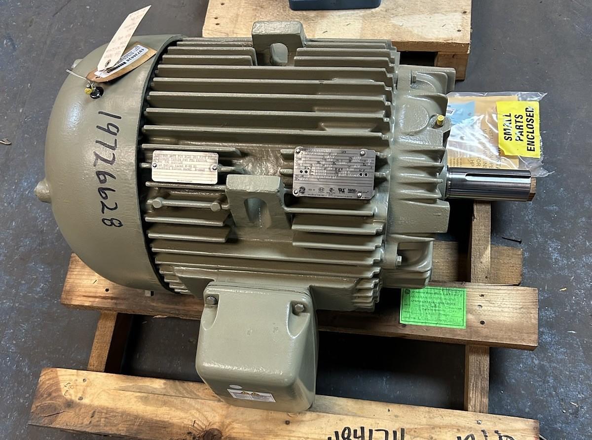 GENERAL ELECTRIC,5KS324SAA2188,MOTOR 25HP 1780RPM 460V 3PH 324T FRAME NOS