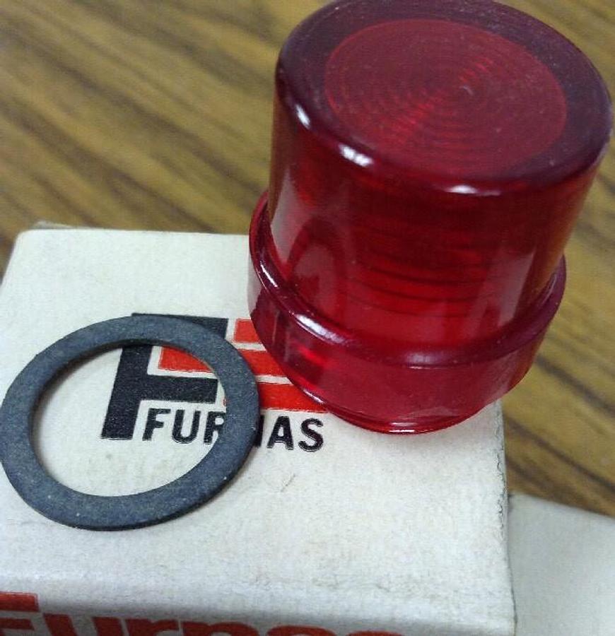 Furnas,BJ1LP,Red Lens LOT OF 5