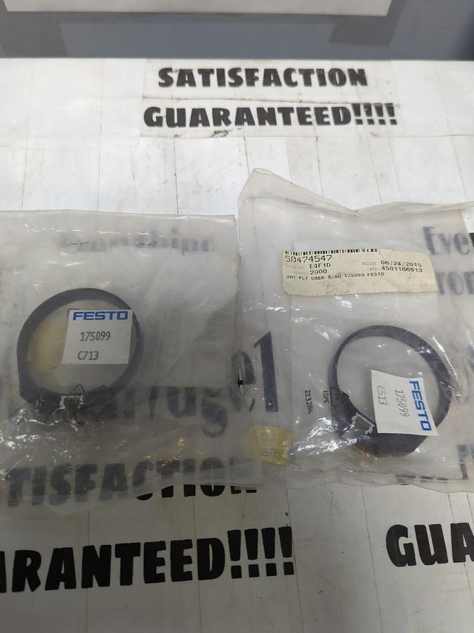 FESTO,175099 SMBR-8-50,PROXIMITY SWITCH MOUNTS LOT OF 2 NEW