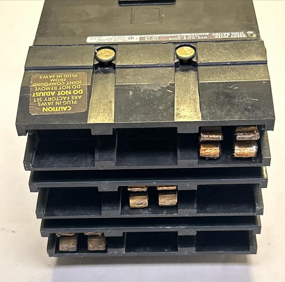 Used SQUARE D,Q232125,I-LINE CIRCUIT BREAKER 125AMP 240V 3P