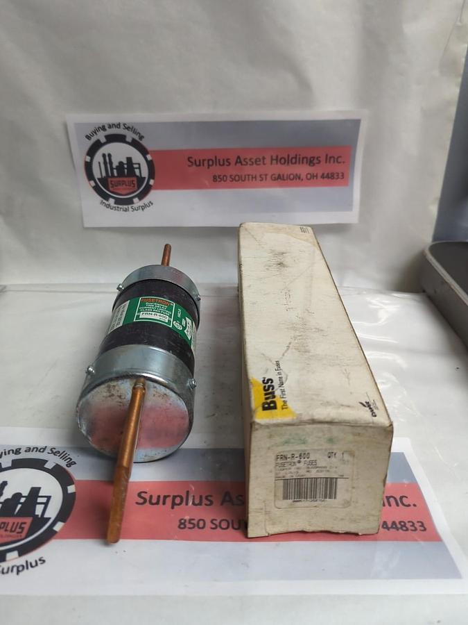 COOPER BUSSMANN,FRN-R-600,FUSETRON 600 AMP FUSE NOS