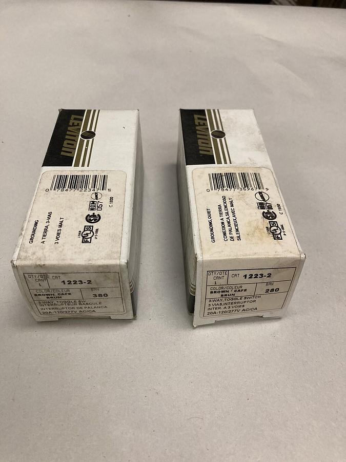 Leviton Duplex,5342,Receptacle Lot of 2