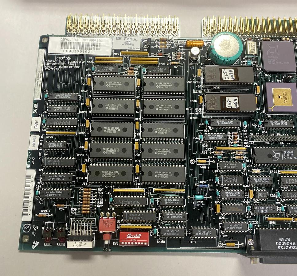 Used GE FANUC,IC650AEL001,LAN INTERFACE MODULE REFURBISHED