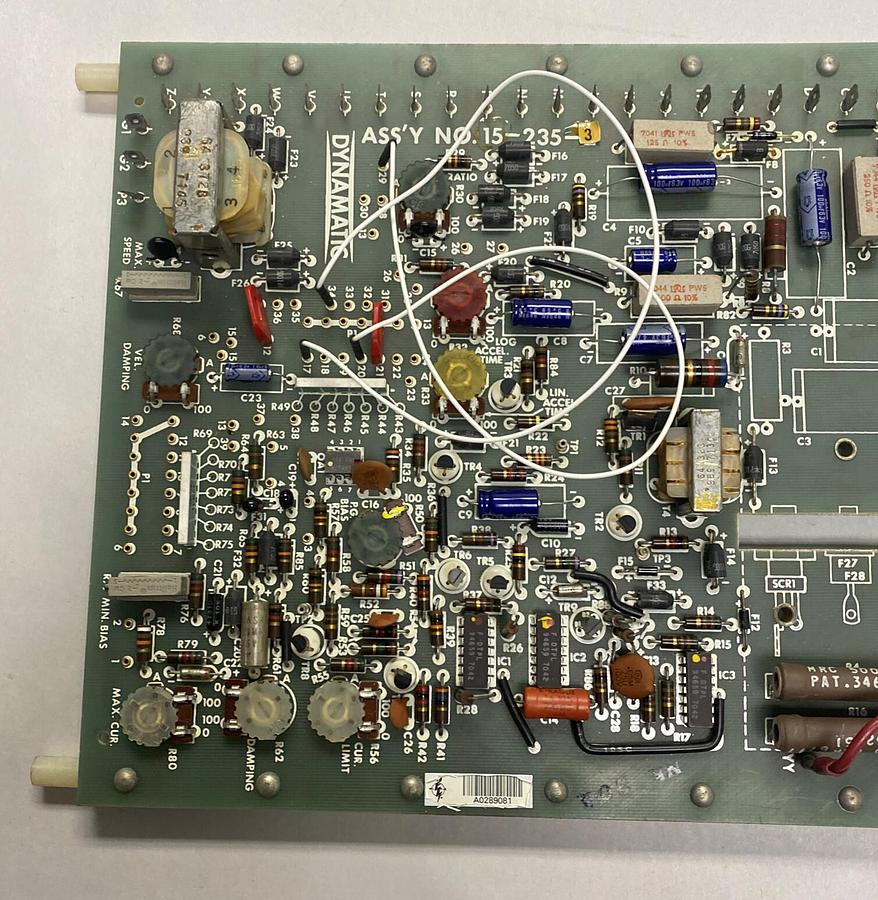 Used EATON DYNAMATIC,15-235-3 / 70-47-110, CONTROL PC BOARD
