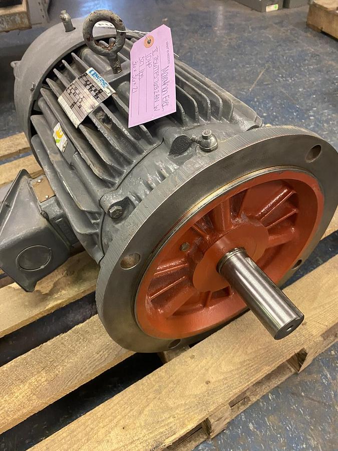 Used MARATHON,TC-256TTF-S7682AN-W, 10HP MOTOR 1155RPM 230/460V 256TDV