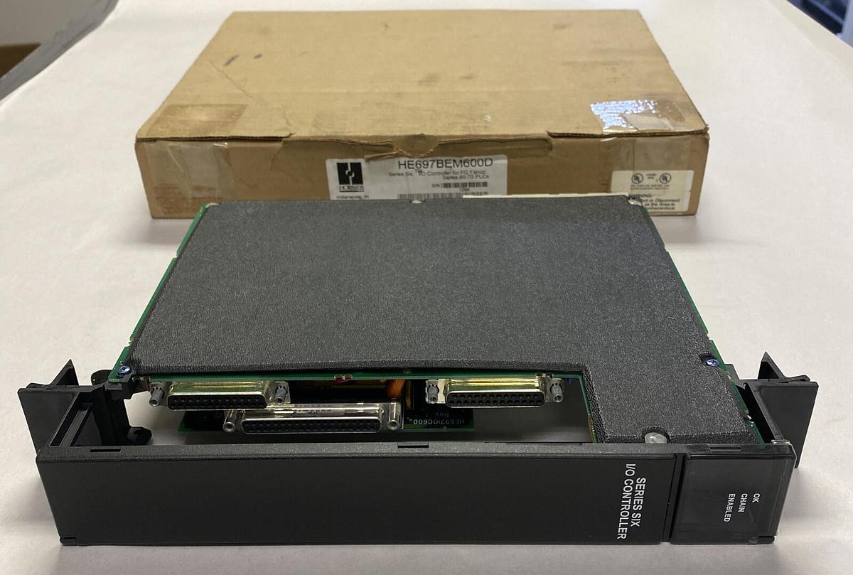 Used HORNER GE Fanuc,HE697BEM600D,SERIES SIX I/O CONTROLLER NEW