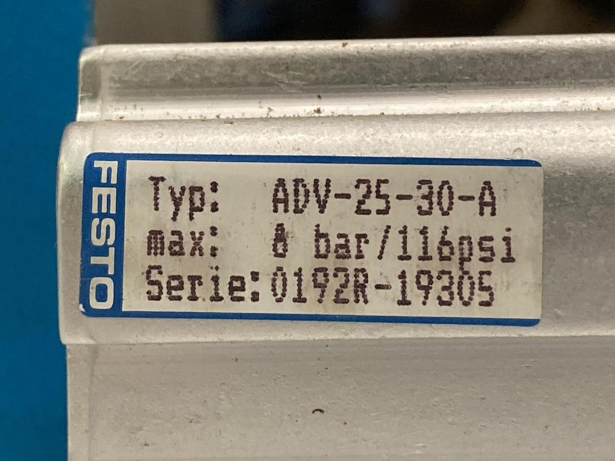 Festo,ADV-25-30-A,Pneumatic Cylinder  0192R-19305