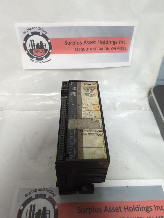 Used GE FANUC,IC660BBA026,GENIUS BLOCK CURENT SOURCE ANALOG INPUT MODULE PRE-OWNED