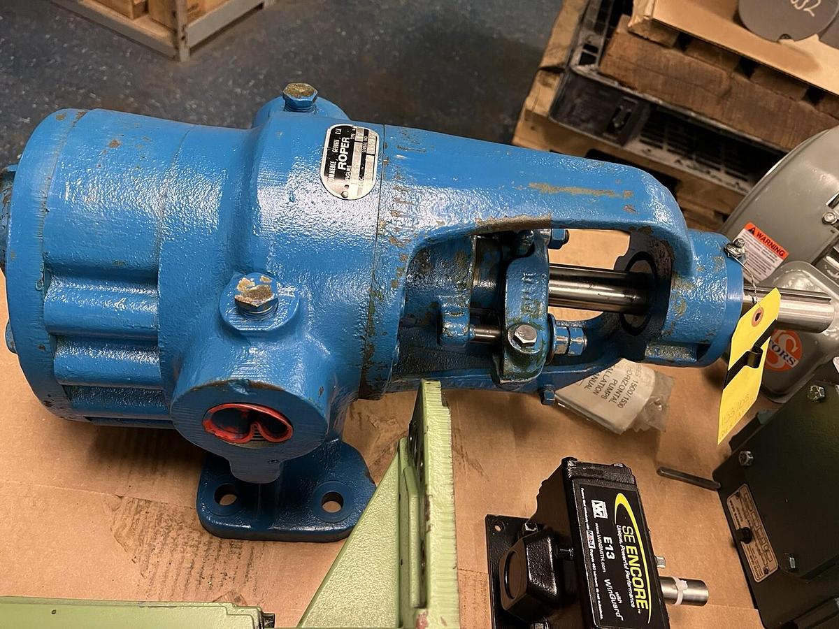 Used ROPER,1H-35,HYDRAULIC GEAR PUMP TYPE 15