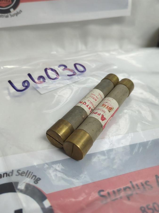 APPLETON,66030,RES-10 RENEWABLE FUSE LOT OF 7 PRE-OWNED