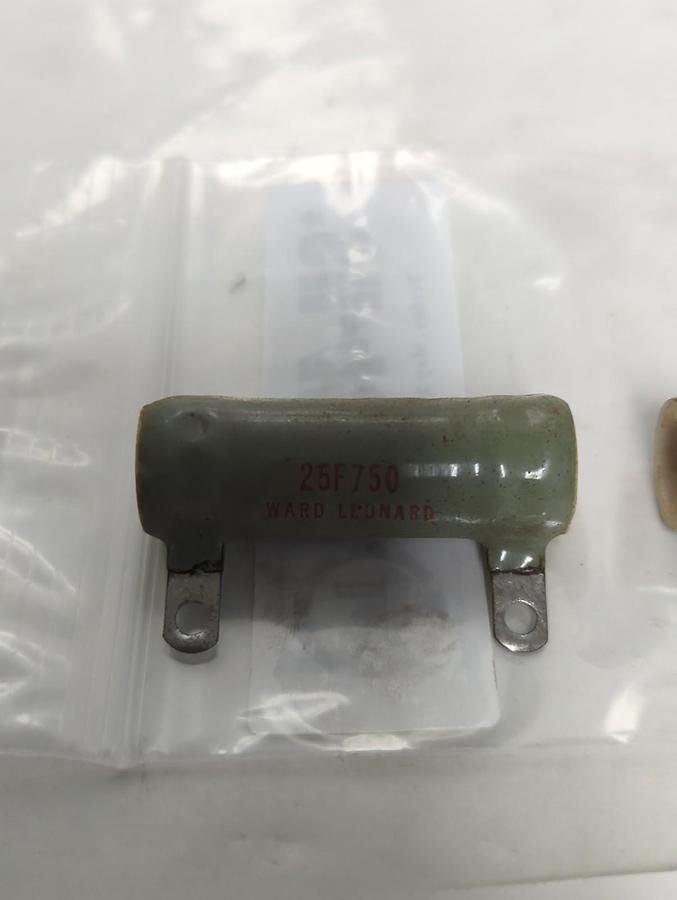 Used WARD LEONARD,25F750,RESISTOR LOT OF 3 PRE-OWNED