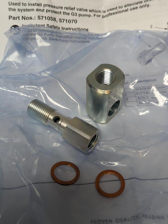 GRACO,571058,PRESSURE RELIEF TO ATMOSPHERE KIT NOS