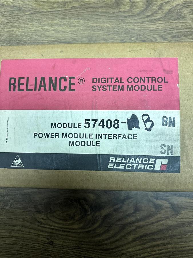 Used Reliance Electric,57408-B,Power Module Interface