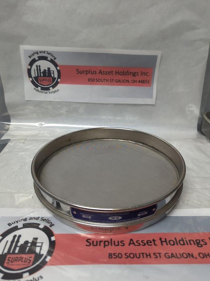 Used USA STANDARD,NO.60,TEST SIEVE 250UM .0098 INCH ASTM E-11 SPEC PRE-OWNED