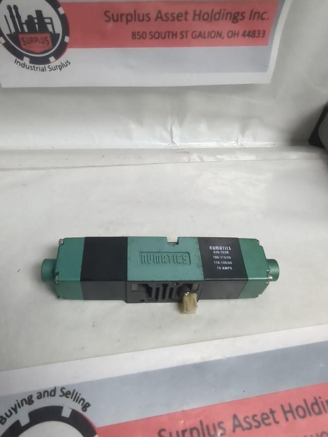 Used NUMATICS,082SS415M000061,SOLENOID VALVE AMP. 25 PRE-OWNED