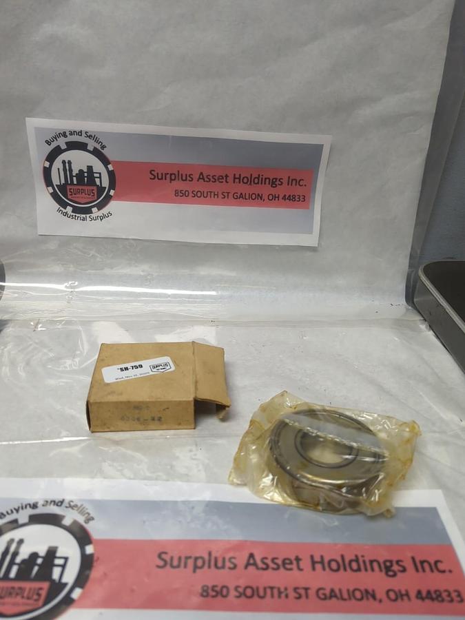 SST,6306-ZZ,DOUBLE METAL SHIELDED BALL BEARING NOS