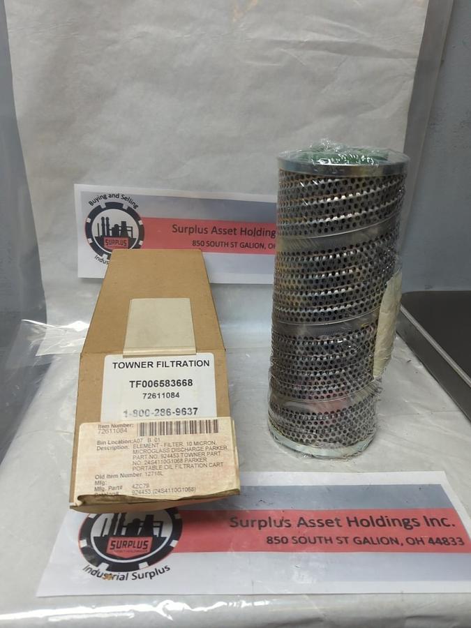 TOWNER FILTRATION,TF006583668,FILTER ELEMENT NOS