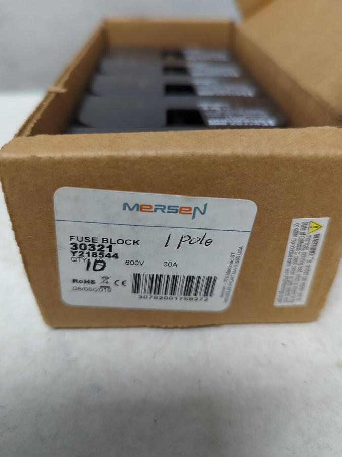 MERSEN,30321,FUSE BLOCK/HOLDER 600V 30A PACK OF 10 NEW