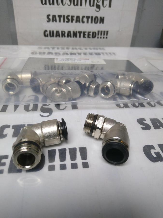 UNBRANDED,61761300,TUBE MALE SWIVEL ELBOW 8MMX1/2" LOT OF 8 NOS