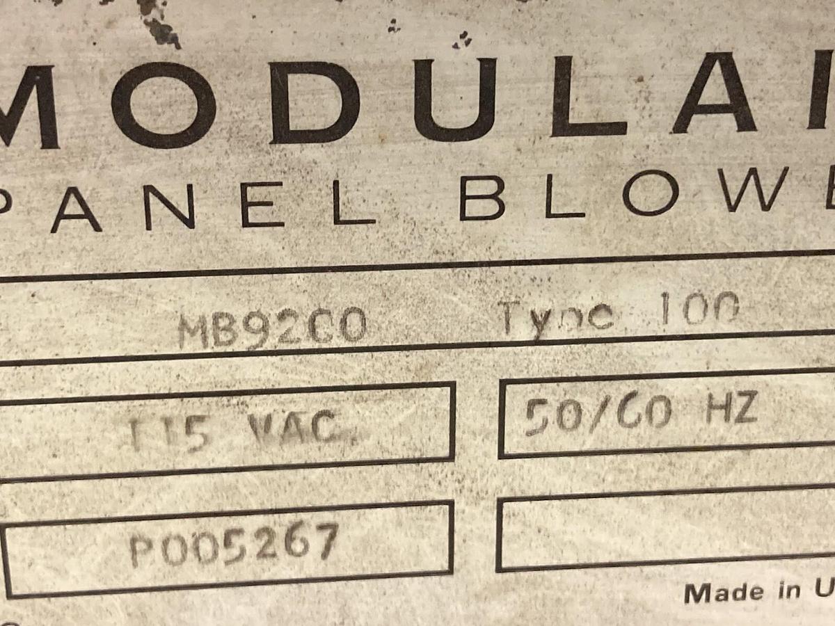 Used Rotron,MB9200 Type 100,Modular Panel Blower
