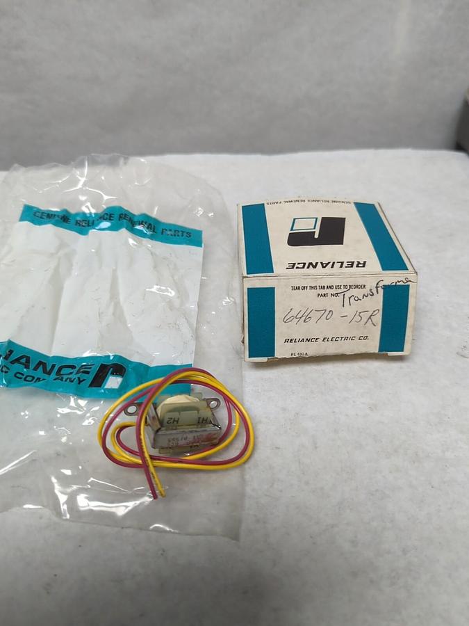 RELIANCE ELECTRIC,64670-15R,TRANSFORMER NOS