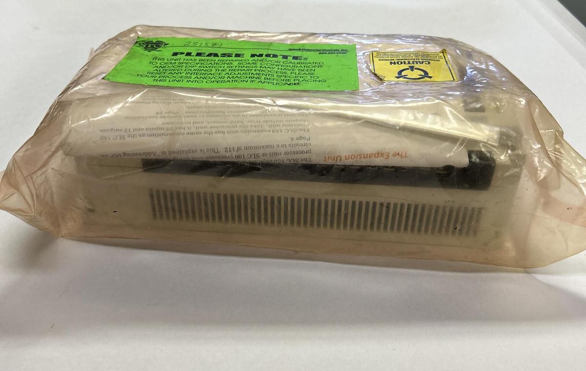 Used ALLEN BRADLEY,1745-E153,SER A EXPANSION UNIT PROGRAMABLE CONTROLLER REFURISHED