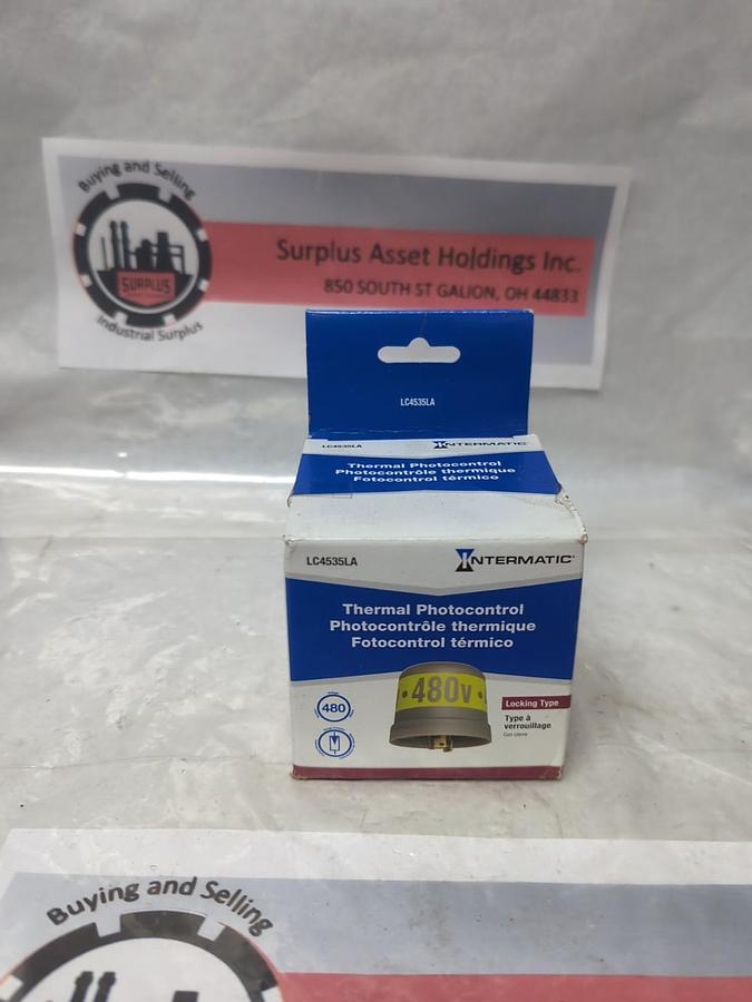 INTERMATIC,LC4535LA,THERMAL PHOTOCONTROL 480V NOS