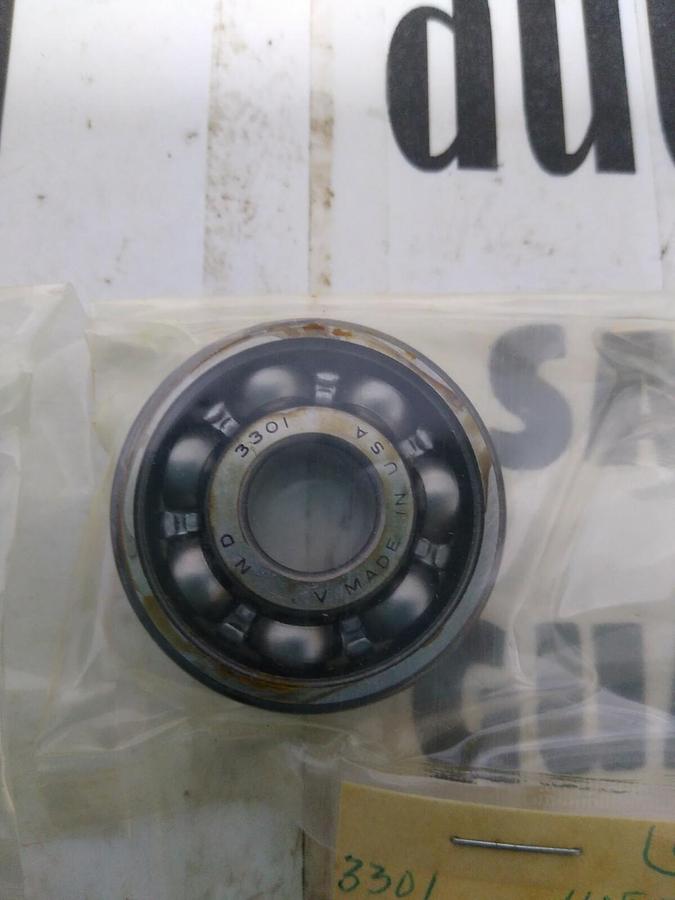 New Departure,3301 11085,Single Row Ball Bearing Lot of 2 NOS